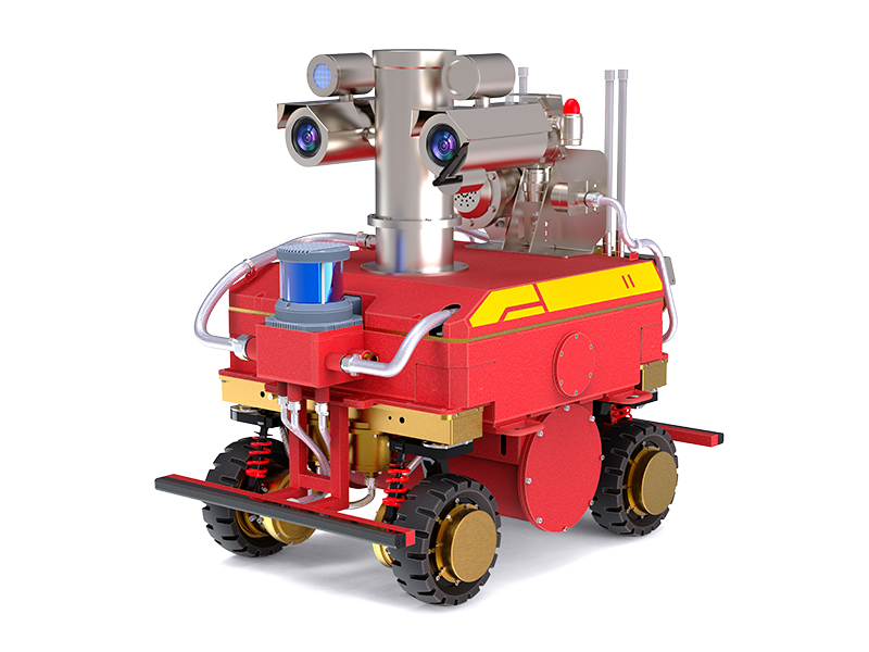 四輪防爆巡檢機器人